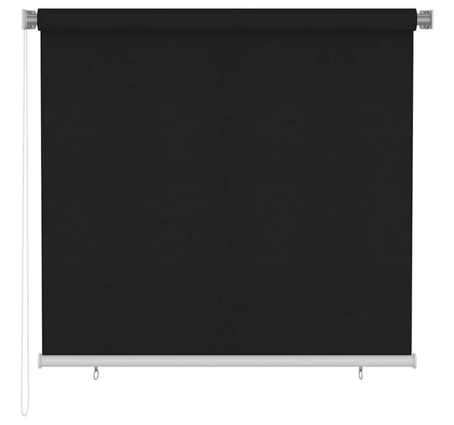 Vidaxl Outdoor Roller Blind 160x140 Cm Black