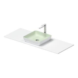 Duravit Konsolenwaschtisch Sivida 128x50cm, I.Fa gr. m, Auß.Fa we. s-matt