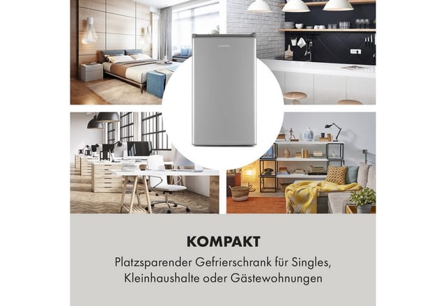 Garfield Eco L Gefrierschrank 64 Liter 80 W 40 dB 3 Schubladen