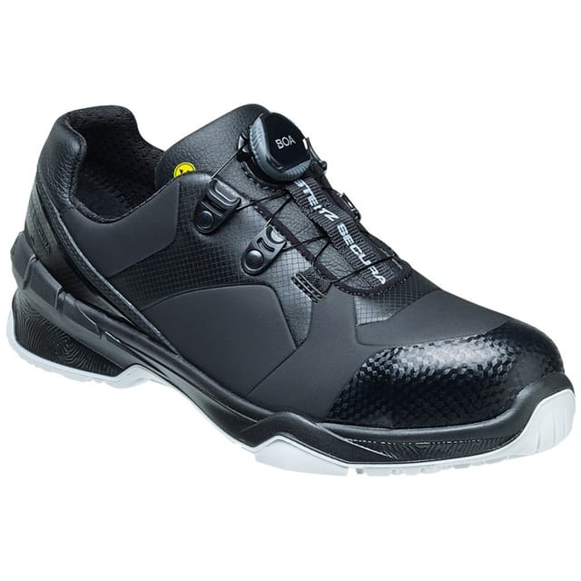 Steitz Secura Sicherheitshalbschuh Nora Boa S2 Src Esd S Gr. 40 Schwarz/weiß