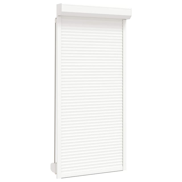 Rollladen Weiß 100 X 210 Cm Aluminium Und Polyurethan Vidaxl