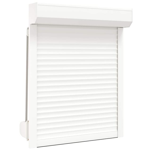 Rollladen Weiß 70 X 100 Cm Aluminium Und Polyurethan Vidaxl