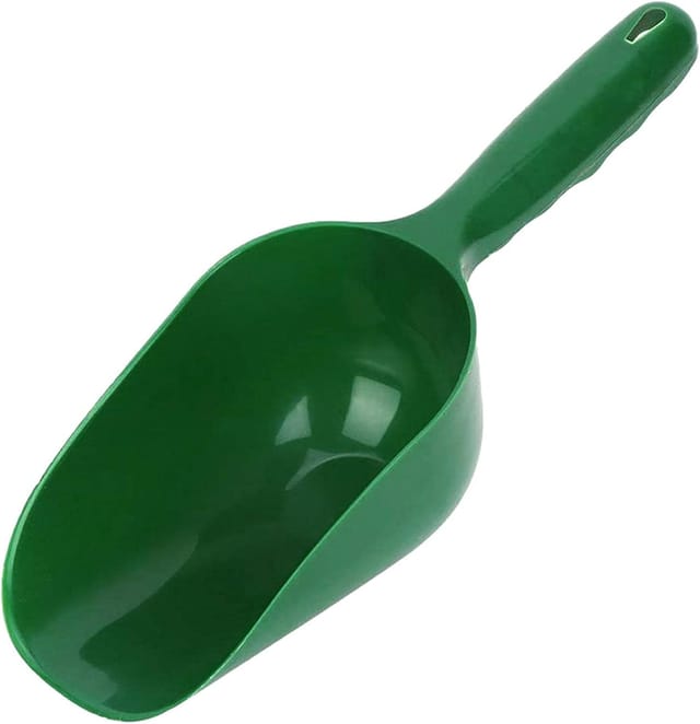 Erdschaufel, Grüner Kunststoff, Gartenkelle, Pflanzlöffel, Für Den Außenbereich