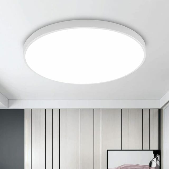 Runde Led-deckenleuchte, 30 W, Ip54 Wasserdicht, Moderne 6500k-deckenleuchte Für Bad, Schlafzimmer, Wohnzimmer, Küche, Flur, Balkon, 27 Cm
