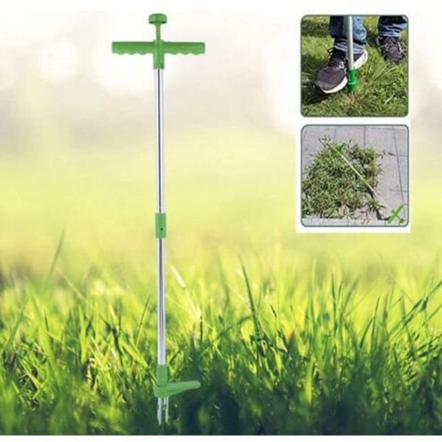 Stehender, Teleskopischer Unkrautstecher Mit Langem Griff, Manueller Gartenrotator, Gartenkralle, Geeignet Für Rasen, Löwenzahn, Gemüsebeet, Brennnesseln (unkrautentferner)