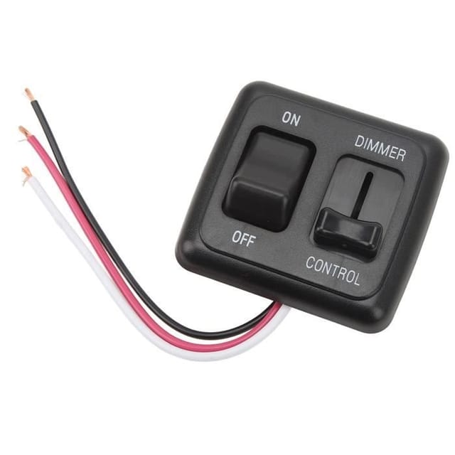 12-v-dimmer – Kompatibel Mit Led- Und Halogenlampen – Einfache Installation – Kompakt