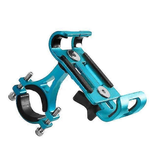 Universelle Motorrad-handyhalterung Aus Aluminiumlegierung, Rutschfest, Mit Gps-clip, Fahrrad-handyhalterung – Blau, Drehbar