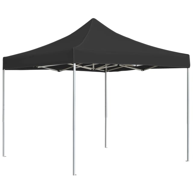 Profi-partyzelt Faltbar Aluminium 3x3 M Anthrazit