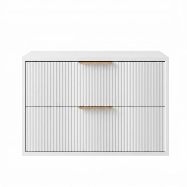 Badezimmerschrank Unter Dem Waschbecken Rea Mono 60cm White