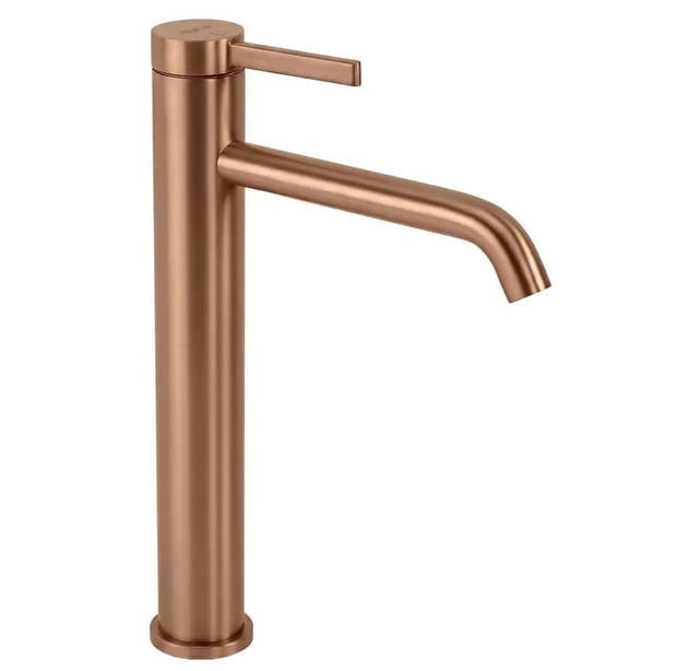 Waschbeckenarmatur Rea Rivo High Brush Copper