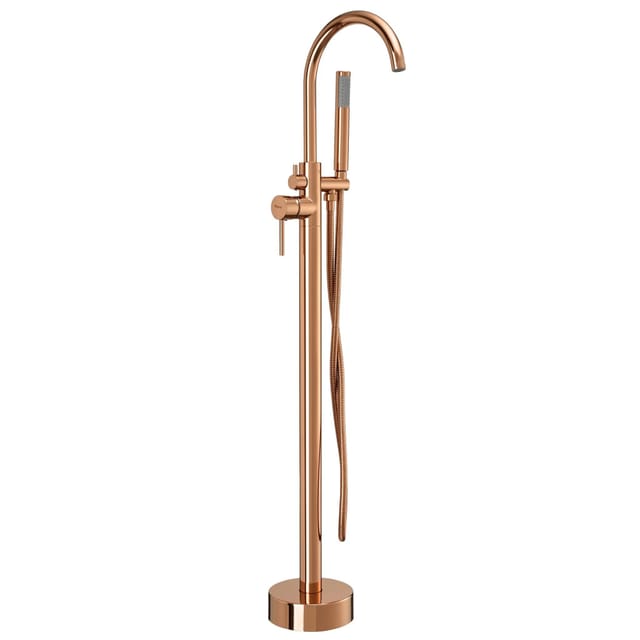 Bodenmontierter Badewannenarmatur Rea Lungo Copper