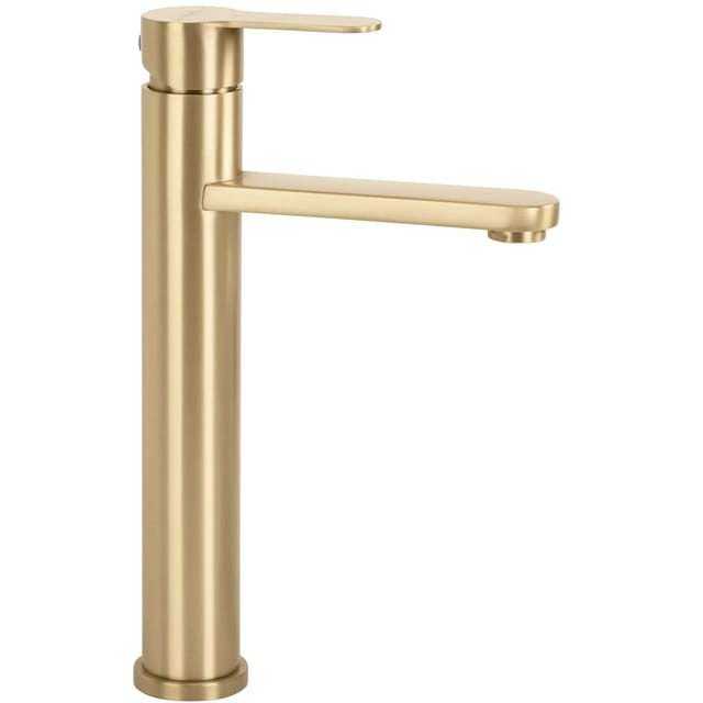 Waschbeckenarmatur Rea Arcos High Brush Gold