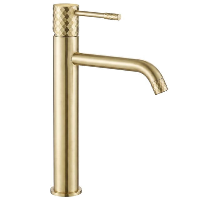 Waschbeckenarmatur Rea Lungo High Brush Gold