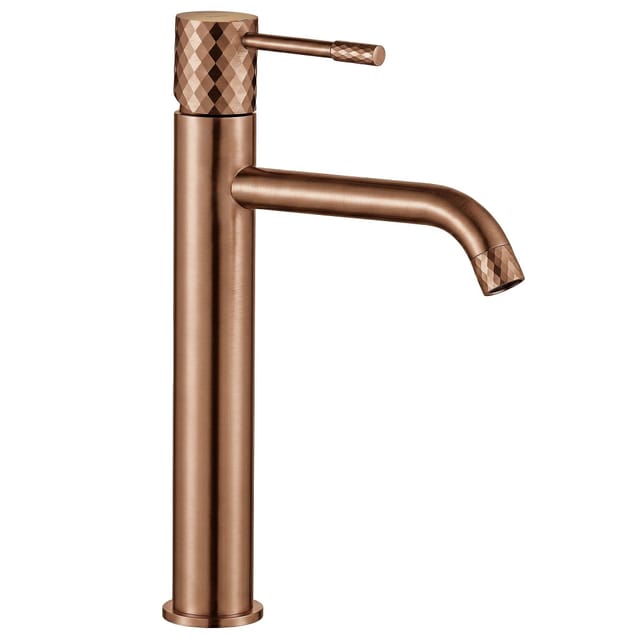 Waschbeckenarmatur Rea Lungo High Brush Copper