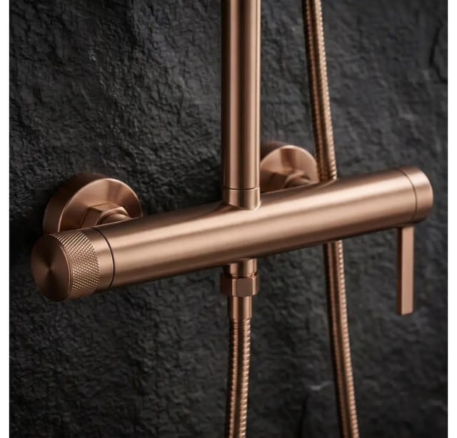 Duschset Rea Rivo Brush Copper