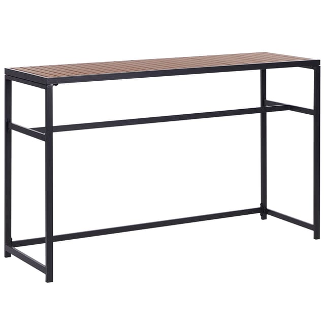 Gartentisch Avetrana 150 Cm 50 Cm Schwarz