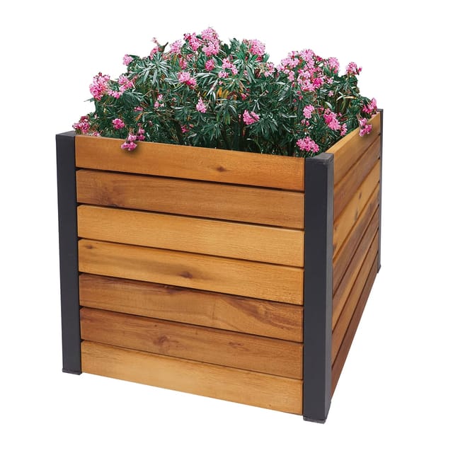 MCW Pflanzkasten L23 32x34x34cm Braun