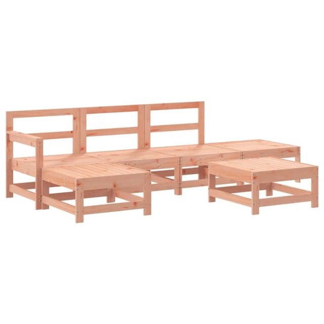 vidaXL 6-Tlg Garten-Lounge-Set Massivholz Douglasie 3186541
