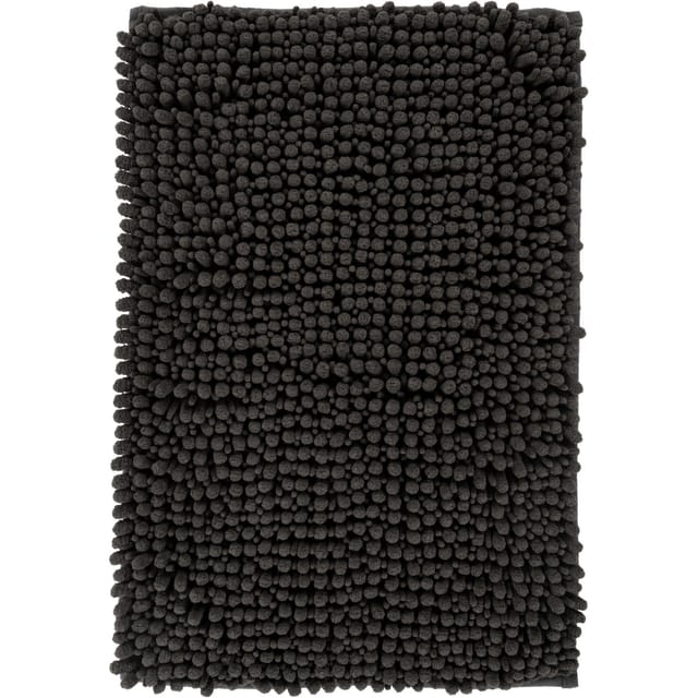 Lalee Badteppich Fluffy Graphit 40 cm x 60 cm