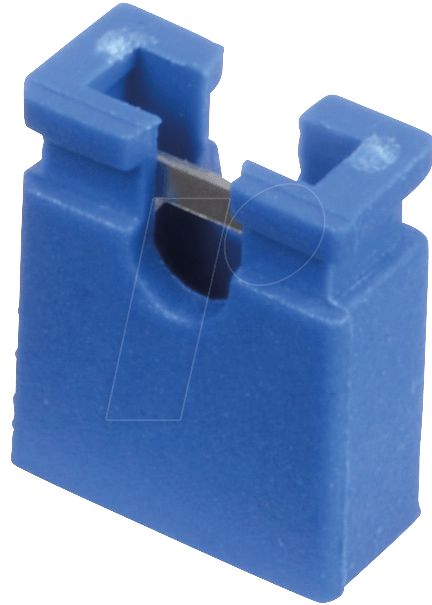 MPE 149-1-002-F3 - Jumper 2,54 mm, geöffnet, blau