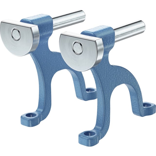 Werkstückauflage anschraubbar für Schraubstock HEUER 140 mm Backenbreite