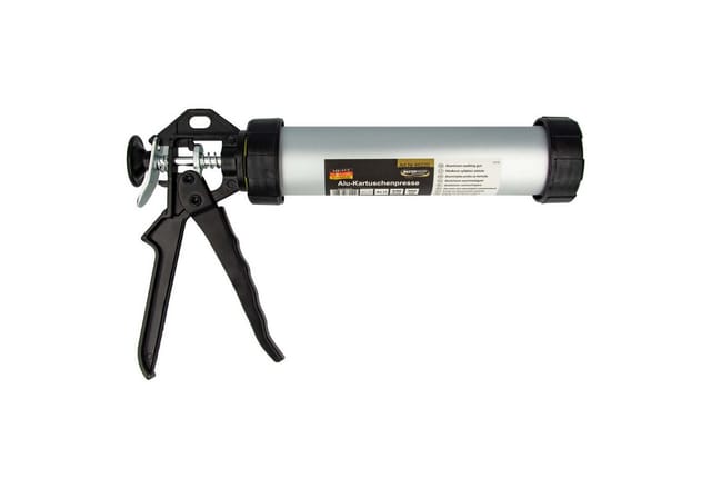 MASTERPROOF PROFESIONAL Kartuschenpistole Alu-Kartuschenpresse für Silikon, Acryl & Kleber mit Kartusche 310 ml