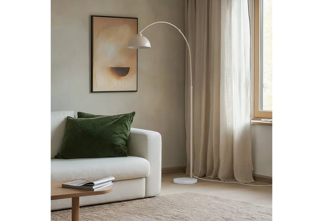 Lindby Tonka, Metall, Creme IP20, 1 x 15 W LED