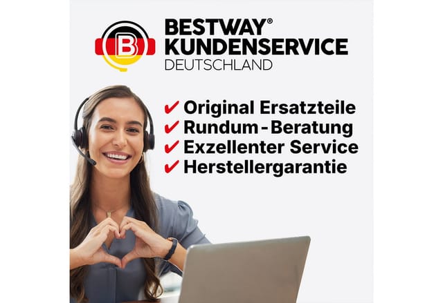 BESTWAY Pool BESTWAY 57273 Fast Set Pool Swimmingpool Rund Schnellaufbau 366x76cm