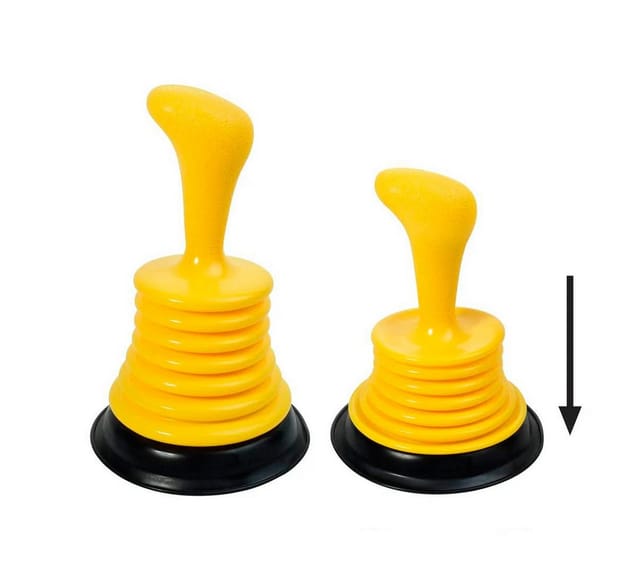 HBM Pümpel Mini Abflussreiniger Pömpel Saugglocke Abfluss Verstopfung Pümpel, (1 tlg)