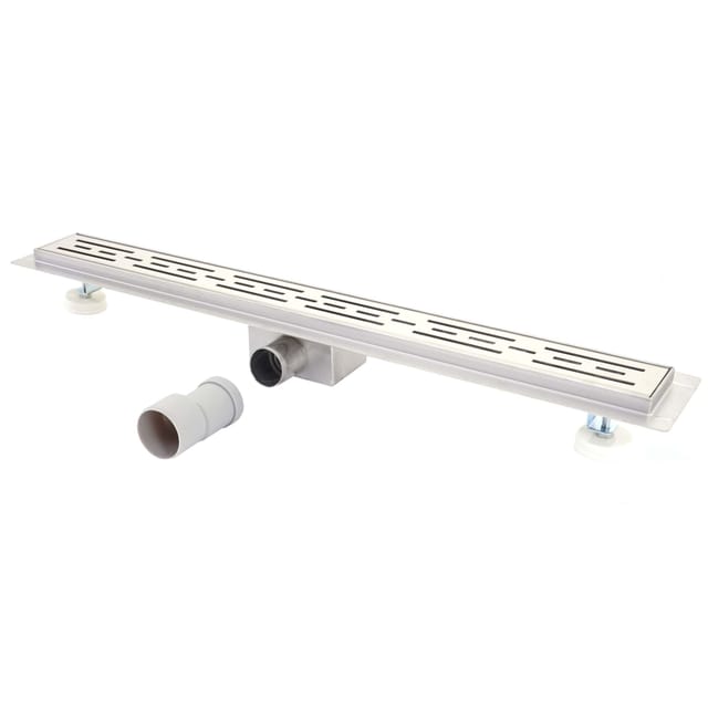 Duschrinne Hhg-816a, Bodenablauf Abflussrinne Duschablauf, Edelstahl Siphon 50-120cm 90cm