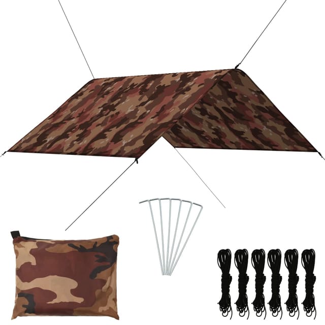 Outdoor-tarp 3x2,85 M Camouflage Vidaxl