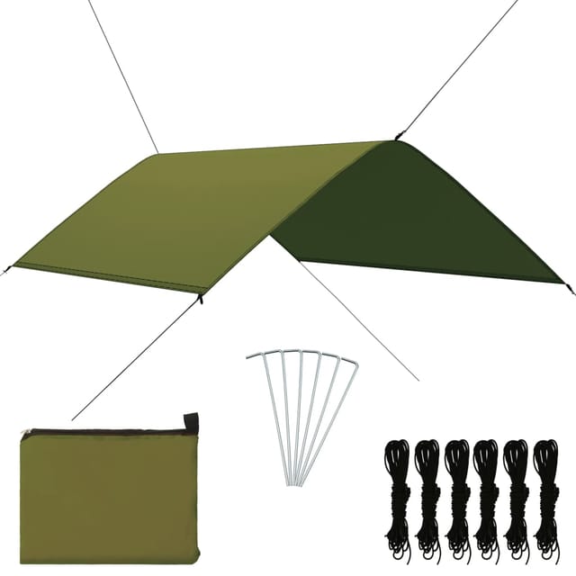 Prolenta Premium Outdoor-tarp 3x2 M Grün
