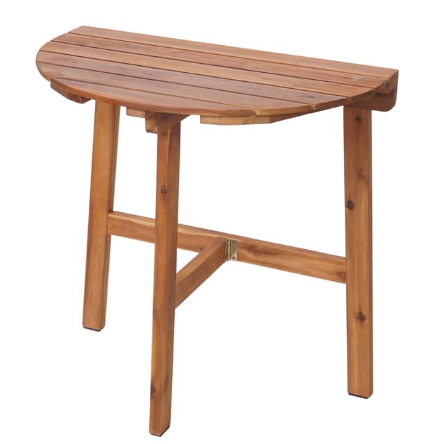 Klapptisch Hhg 576, Gartentisch Balkontisch, In-/outdoor Klappbar Akazie Holz Mvg-zertifiziert 71x70x34cm
