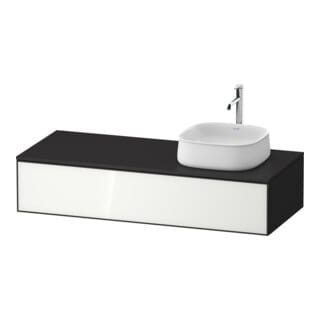 Duravit Zencha Konsolenwaschtischunterbau, 1300x550mm,1 Auszug, 1