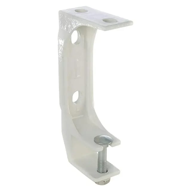 Wand- & Deckenhalter M1200-08 (79 x 40 x 205 mm, Weiß, Passend für: Sunfun Gelenkarm- und Hülsenmarkisen bis 4 m Breite)
