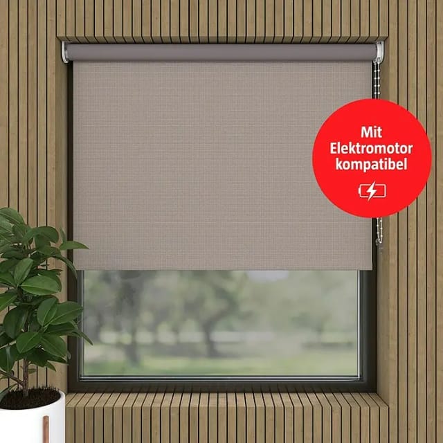 Expo Ambiente Verdunkelungsrollo Nicole (B x H: 120 x 190 cm, Braun)