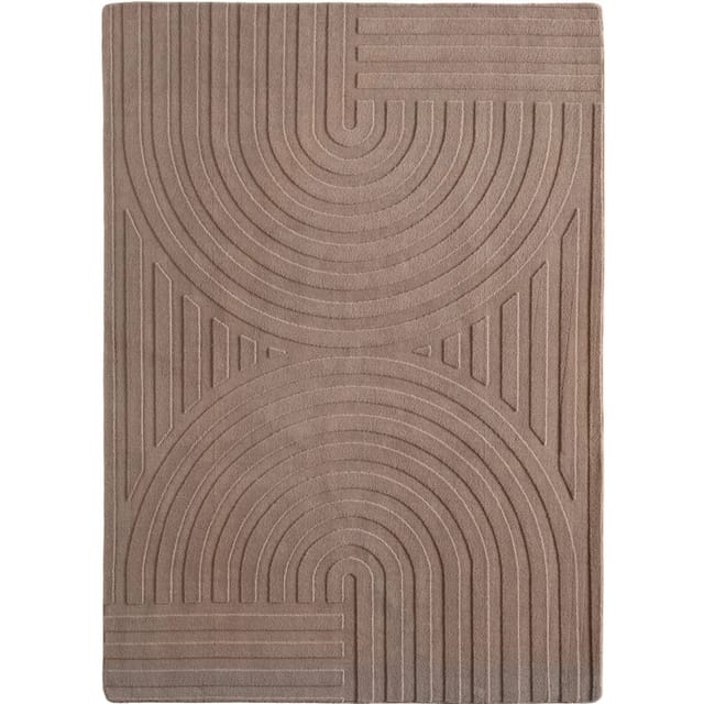 Kurzflorteppich Pompei 1611 (Beige, 150 x 80 cm, 100 % Polyester)
