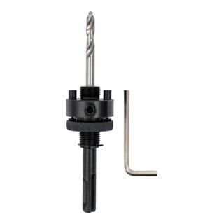 STIER SDS Plus Adapter 5/8" 18 UNF für Lochsägen 32-250 mm inkl. Schraubenschlüssel