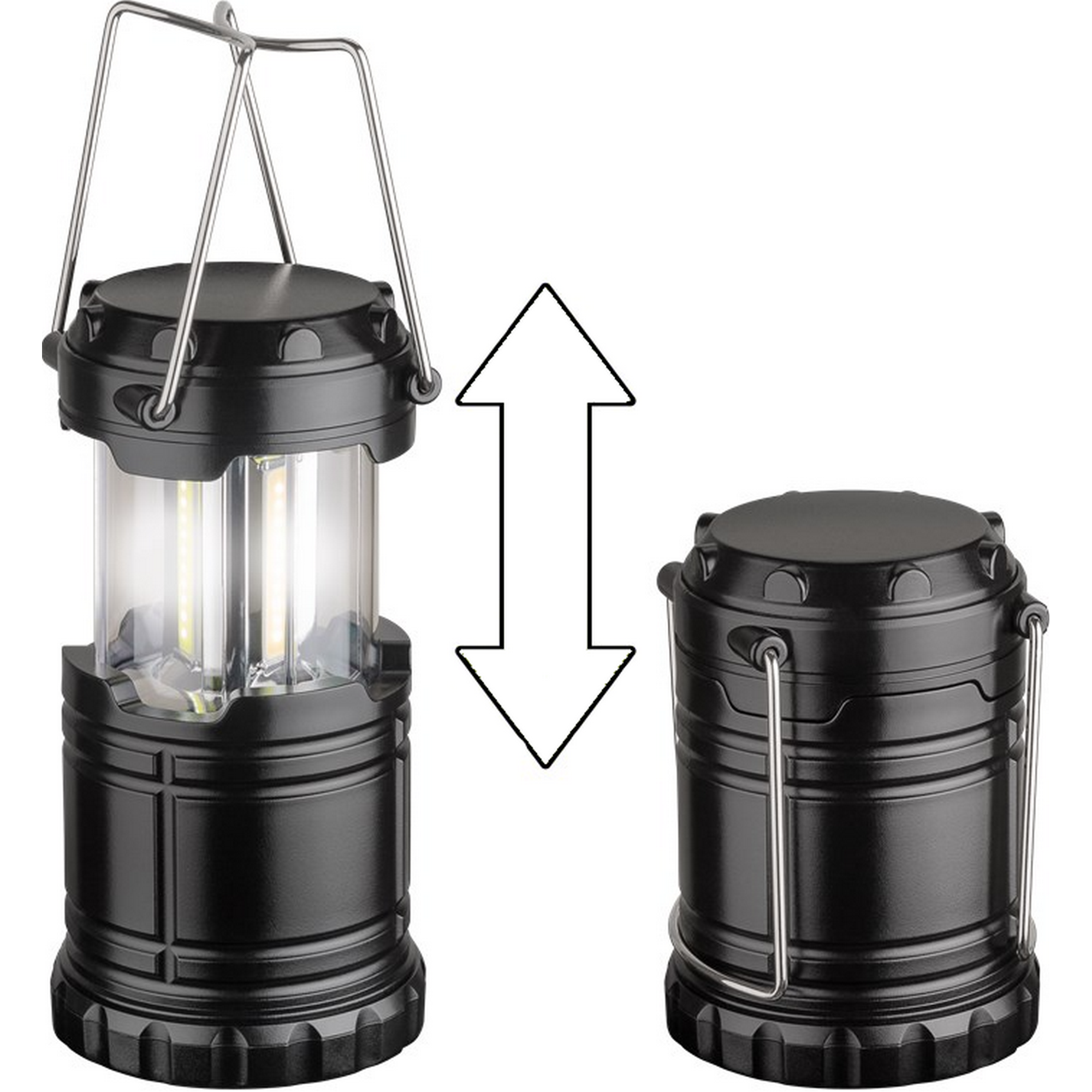 Cartrend LED-Campingleuchte faltbar 90 lm 3 W Bild 3