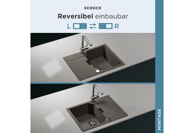 Schock Lucca, rechteckig, 69/51 cm
