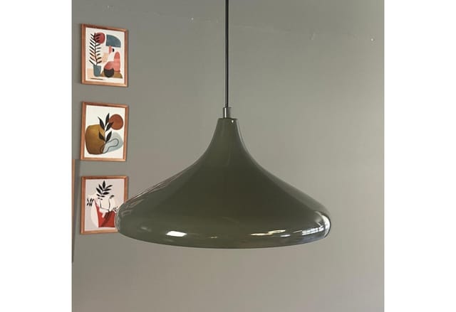 Bamyum Bamyum Pendelleuchte Durchmesser 35 cm E27 Metall Moderne Lampe, ohne Leuchtmittel