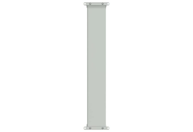vidaXL Seitenmarkise 100% Polyester Eisen Stahl (1-St)