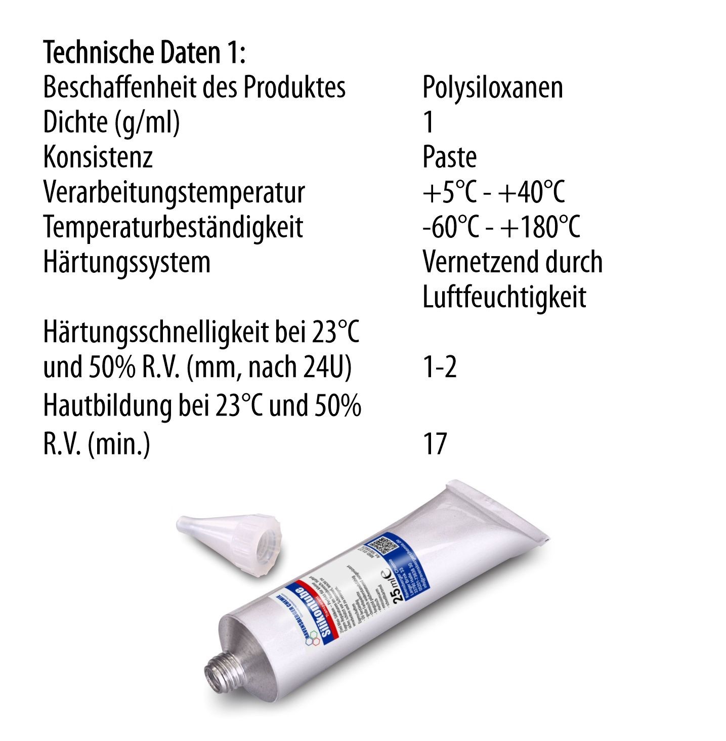Ravensberger Chemie Silikon E Essigvernetzt – Sanitärsilikon Transparent 25 ml Tube, Silikon, gebrauchsfertig, Sanitärsilikon – 25ml Tube – ideal für kleine Reparaturen