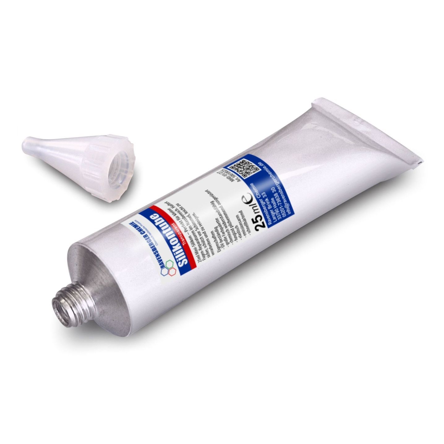 Ravensberger Chemie Silikon E Essigvernetzt – Sanitärsilikon Transparent 25 ml Tube, Silikon, gebrauchsfertig, Sanitärsilikon – 25ml Tube – ideal für kleine Reparaturen Bild 3