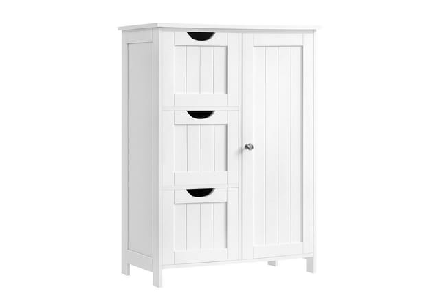 VASAGLE Badezimmerschrank, 3 Schubladen
