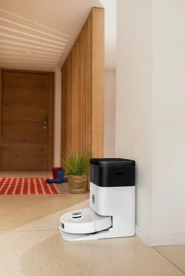 KÄRCHER Akku-Saugwischer RVM 4 Comfort Extra *EU, mit Beutel, Multifunktionsstation hohe Autonomie