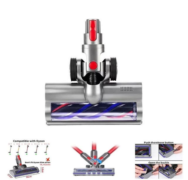FELIXLEO Staubsaugerdüsen-Set Bürste kompatibel mit Dyson V7 V8 V10 V11 V15, (1-tlg)
