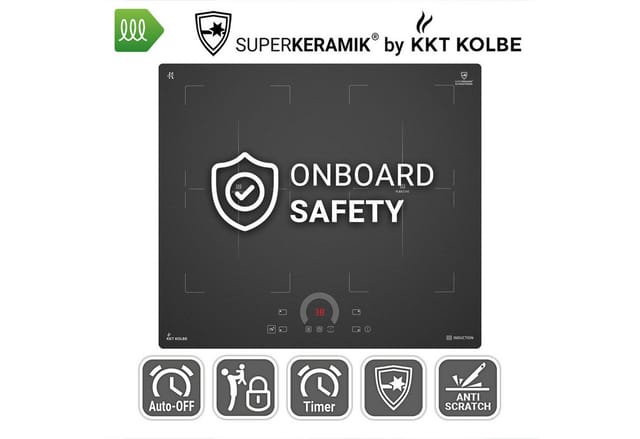 KKT KOLBE Induktions-Kochfeld IH85904FZS, Zonen