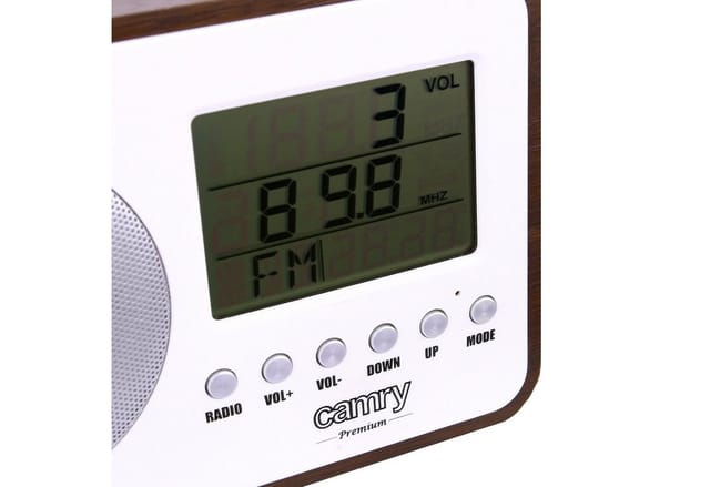 Camry CR 1153 Radio (Digitales FM-Radio, LCD-Digitalradio)