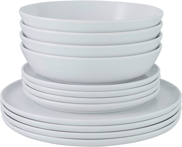 CREATABLE Geschirrset »Chef Collection« (12-teiliges Tafelservice, Weiß)